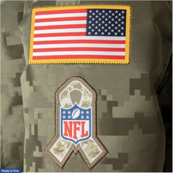 Green Bay Packers Nike 2019 Salute to Service Sideline Lightweight Jacket - Picture 4 of 4